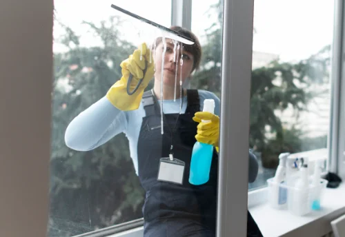 Nettoyage de vitres intérieures et extérieures à Revelles